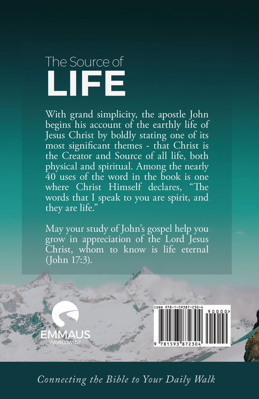 The Source of Life (John's Gospel)