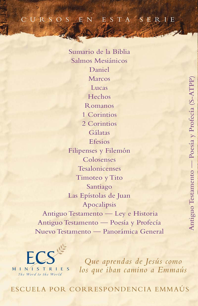Antiguo Testamento — Poesía y profecía