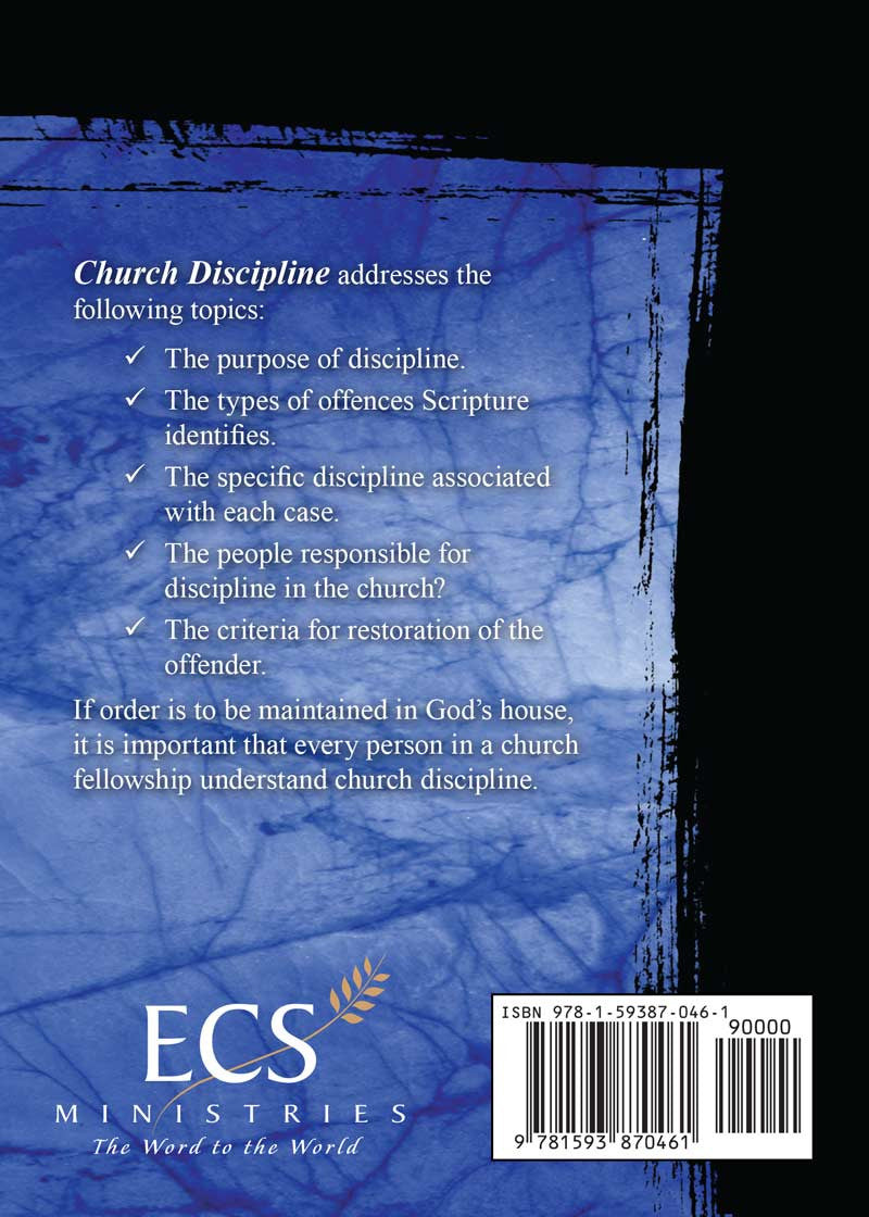 Church Discipline