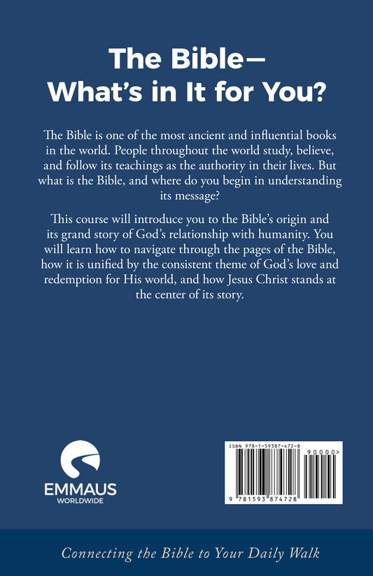 The Bible—What's in It for You?