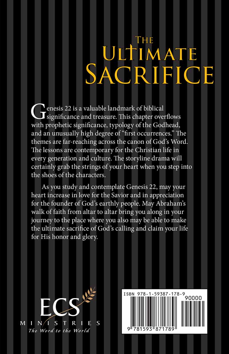 The Ultimate Sacrifice