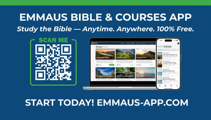 Emmaus Bible Courses App Cards (25 Pack)