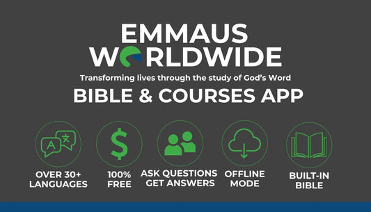 Emmaus Bible Courses App Cards (25 Pack)