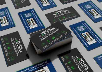 Emmaus Bible Courses App Cards (25 Pack)
