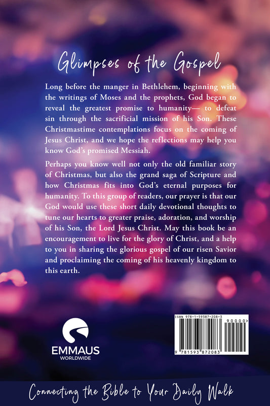 Glimpses of the Gospel: 25 Christmastime Contemplations