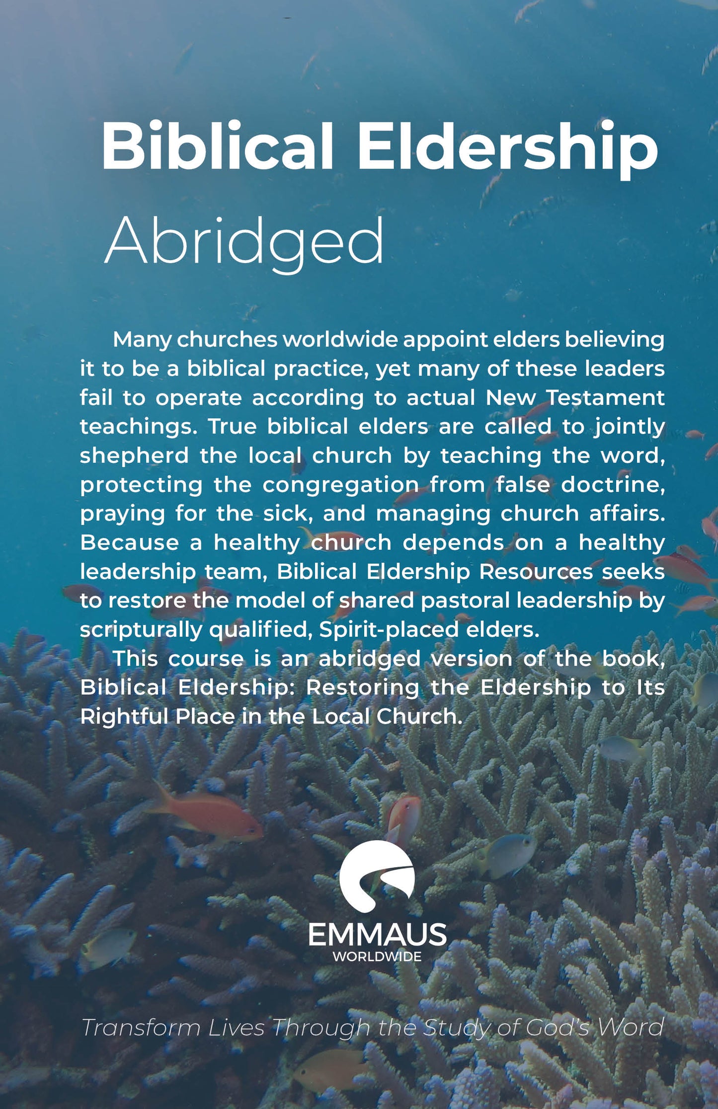 Biblical Eldership