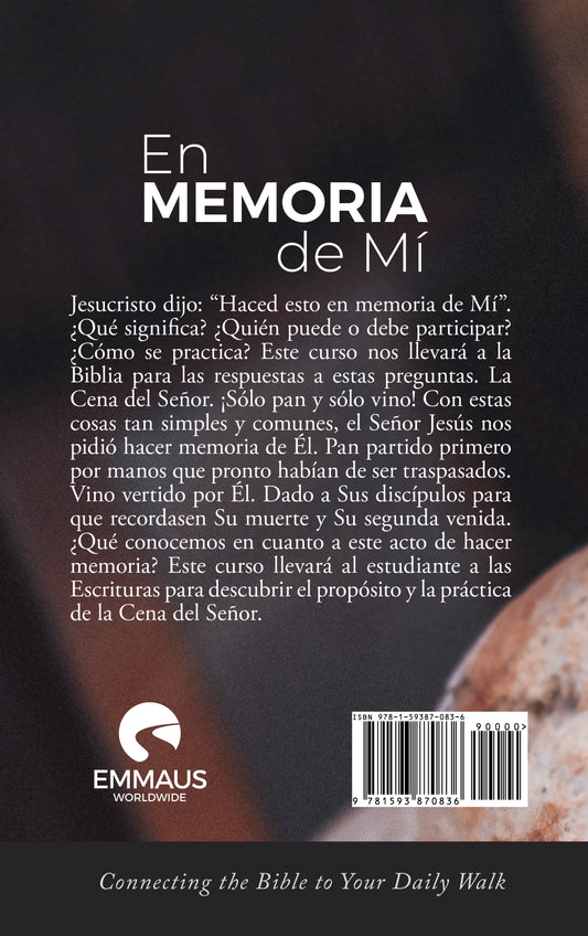 En Memoria de Mí