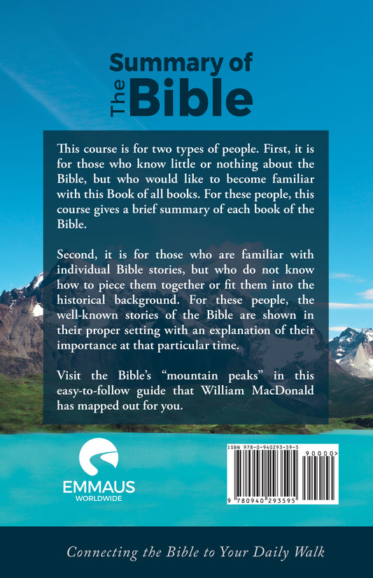 Summary of the Bible