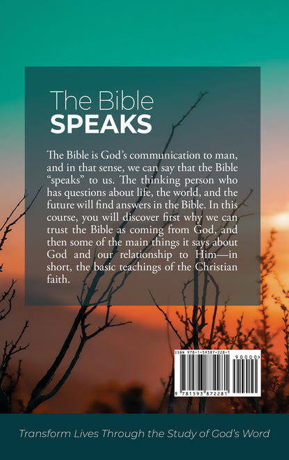The Bible Speaks