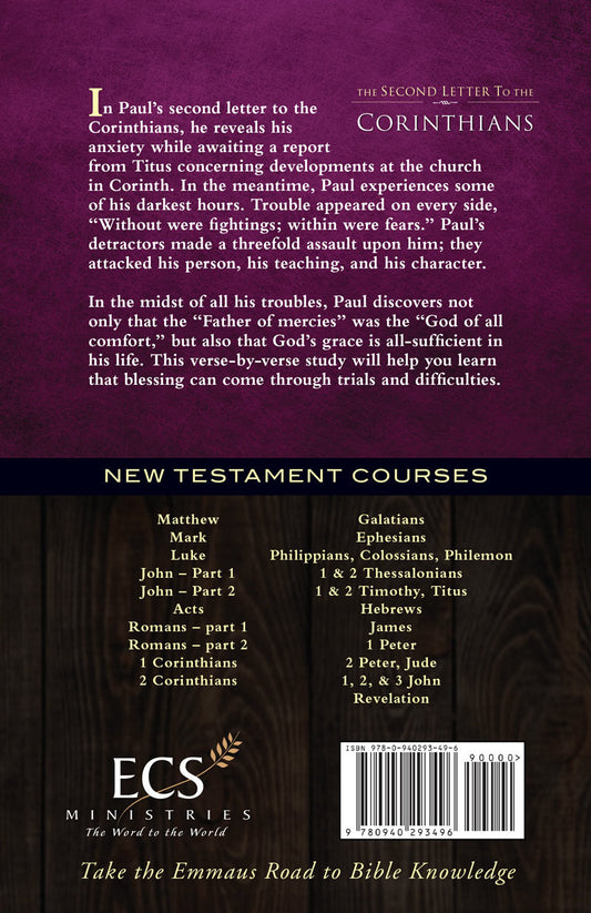 The Second Letter to the Corinthians