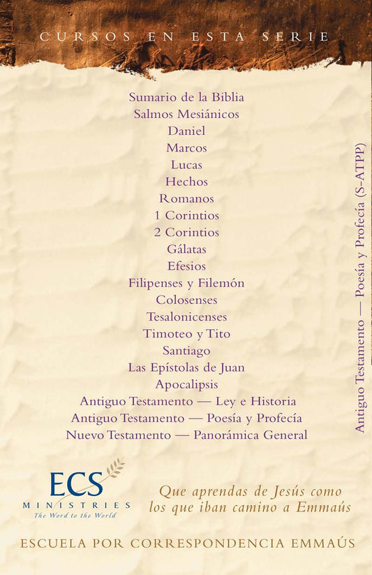 Antiguo Testamento — Poesía y profecía