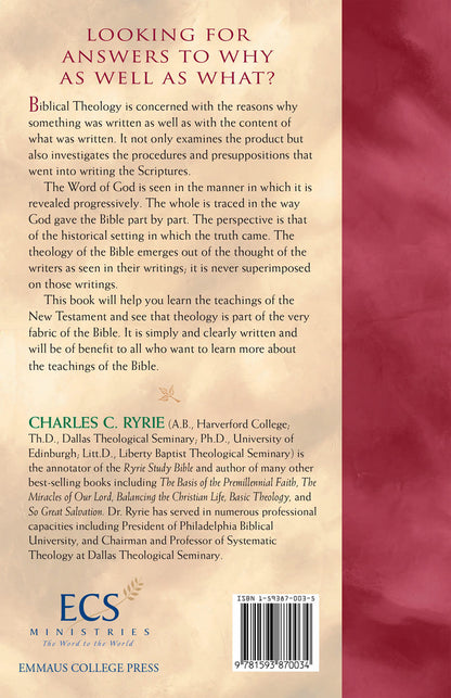 Biblical Theology of the New Testament