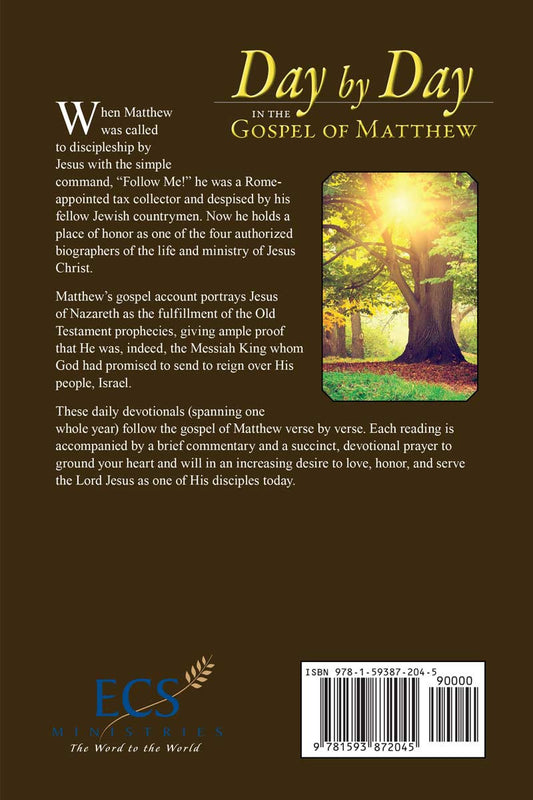 Day by Day in the Gospel of Matthew