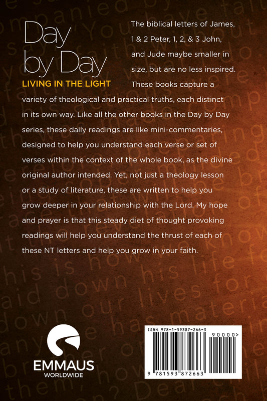 Day By Day: Living in the Light