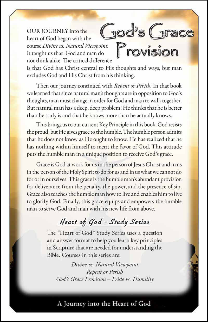 God's Grace Provision