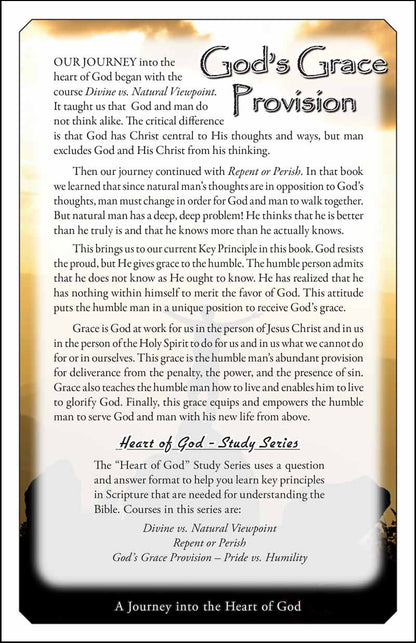 God's Grace Provision