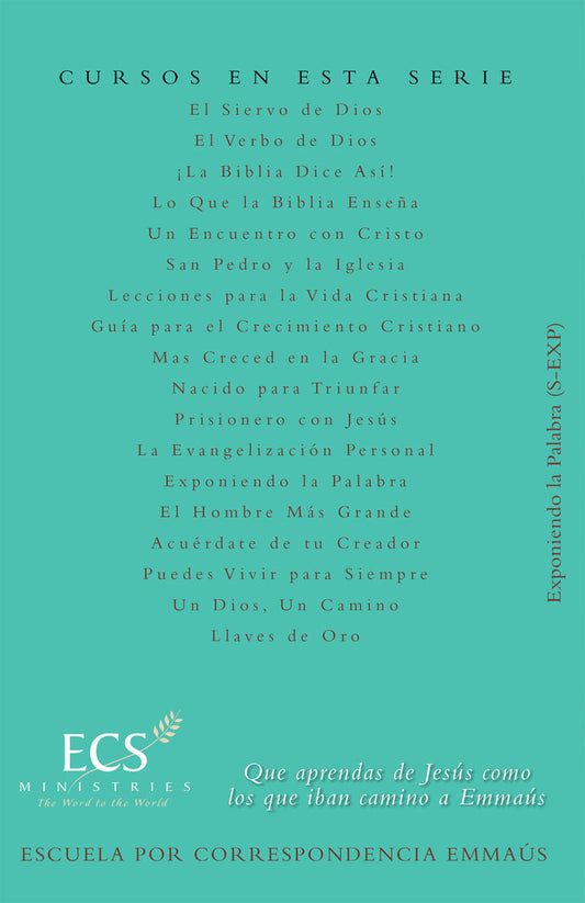 Exponiendo la Palabra