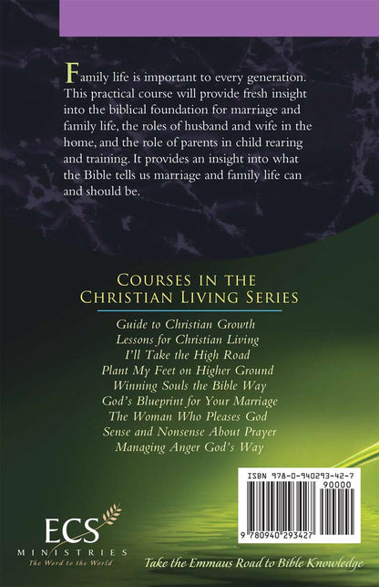God's Blueprint for Your Marriage