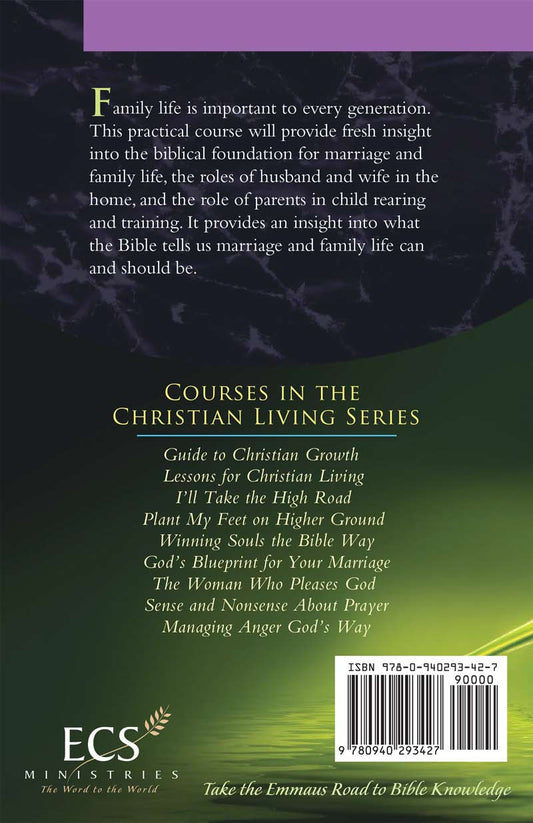 God's Blueprint for Your Marriage