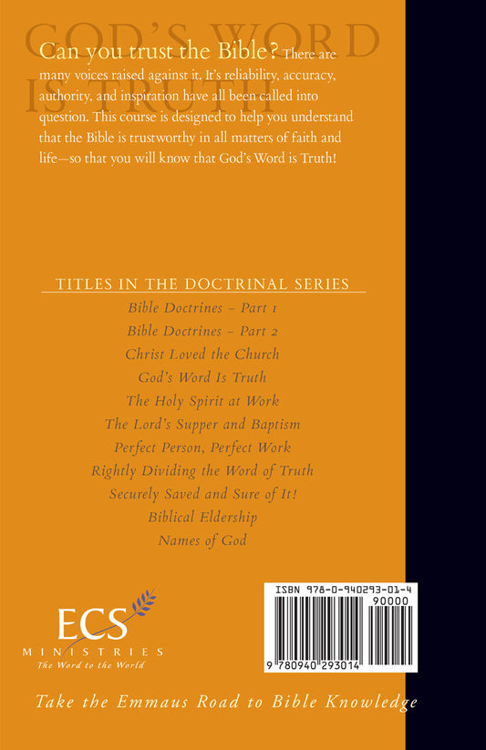 God's Word is Truth