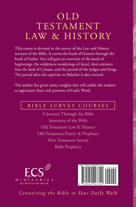 Old Testament Law & History