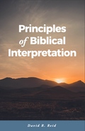Principles of Biblical Interpretation