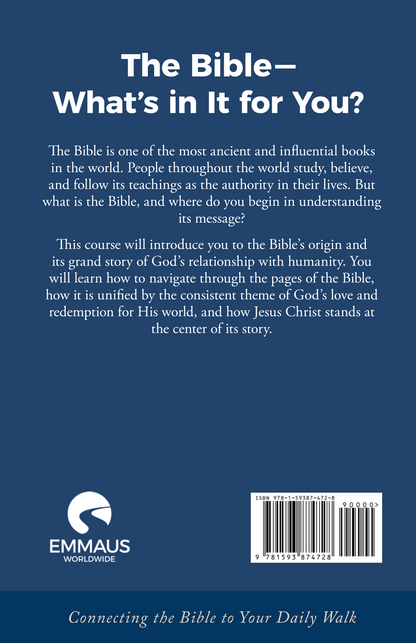 The Bible—What's in It for You?
