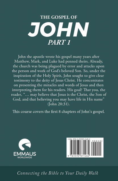 The Gospel of John– Part 1