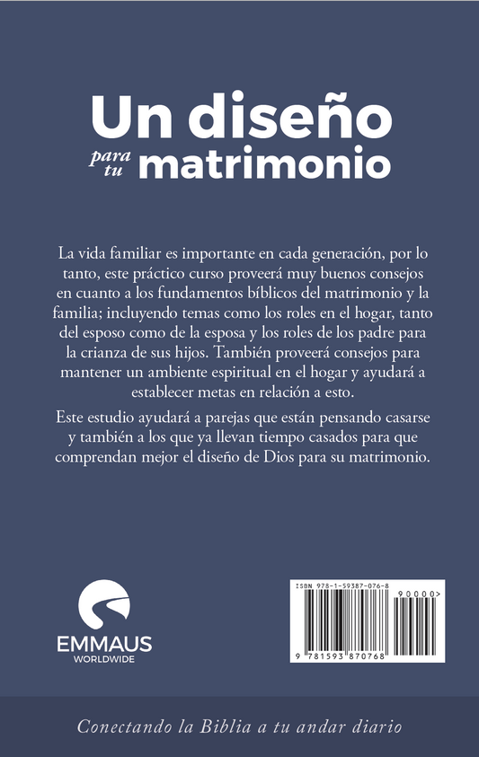 Un diseño para tu matrimonio