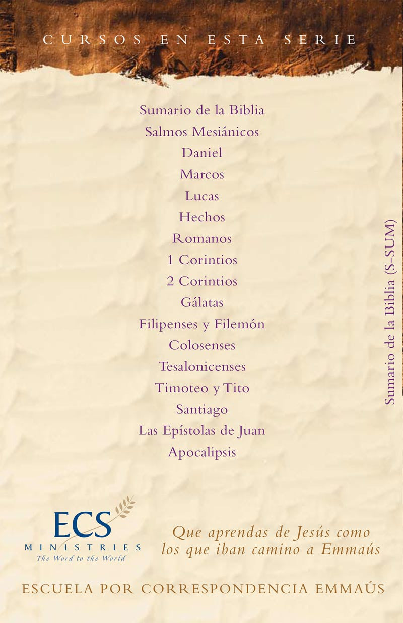 Sumario de la Biblia