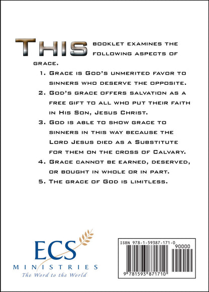 The Grace of God in Salvation
